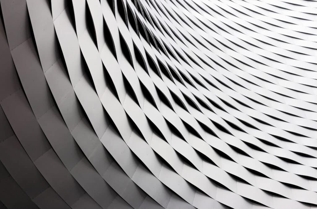 metal grid pattern