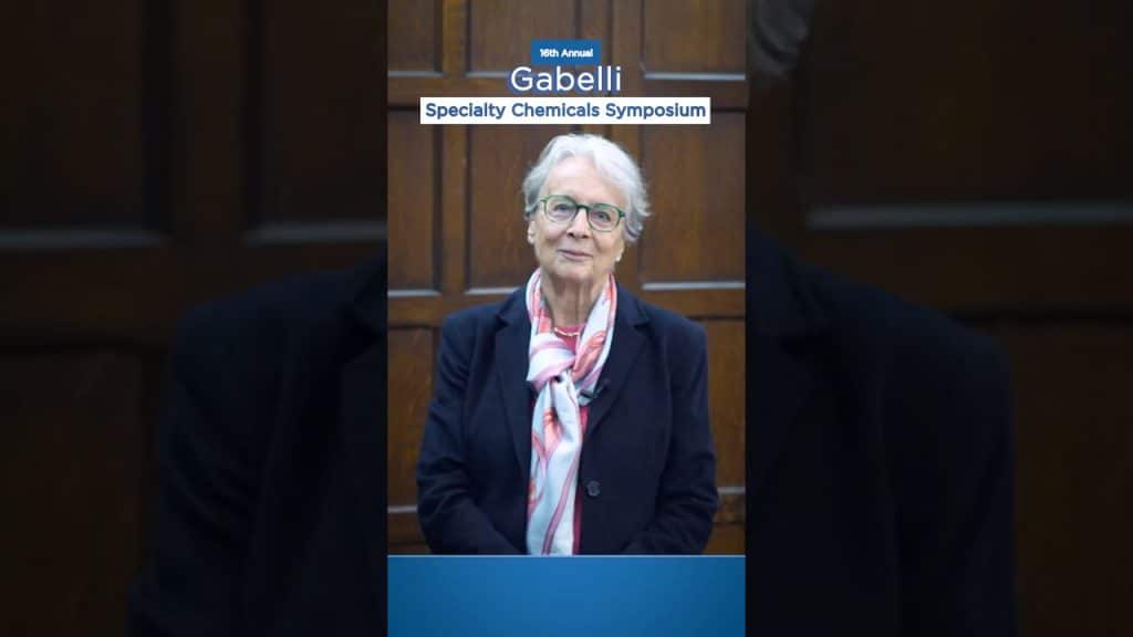 16th Annual Gabelli Specialty Chemicals Symposium commentary with Rose