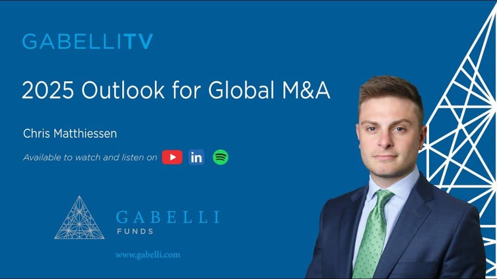 2025 Outlook for Global M&A cover photo with Chris Matthiessen