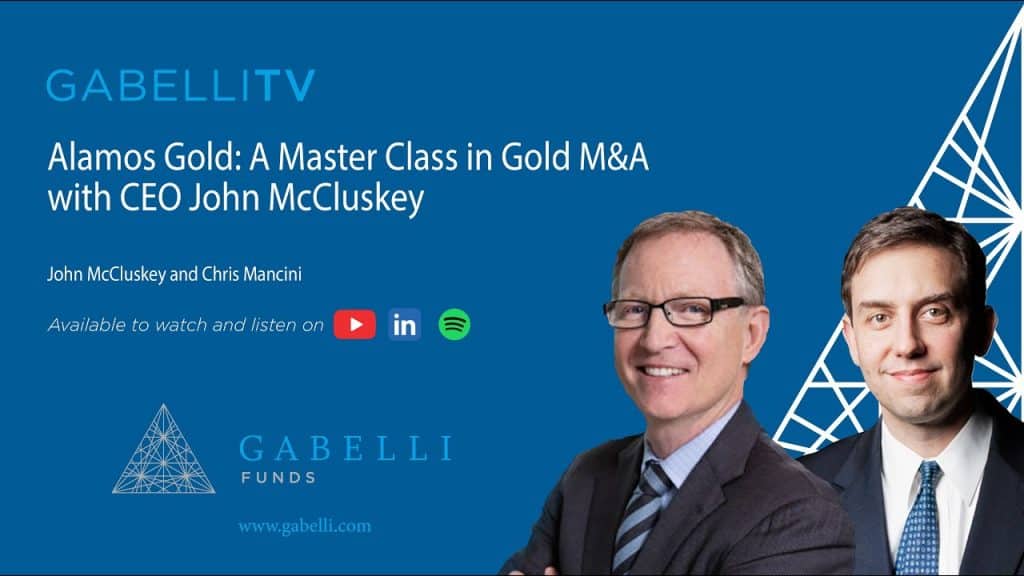 Gabelli Tv cover photo with Chris Mancini and John McCluskey