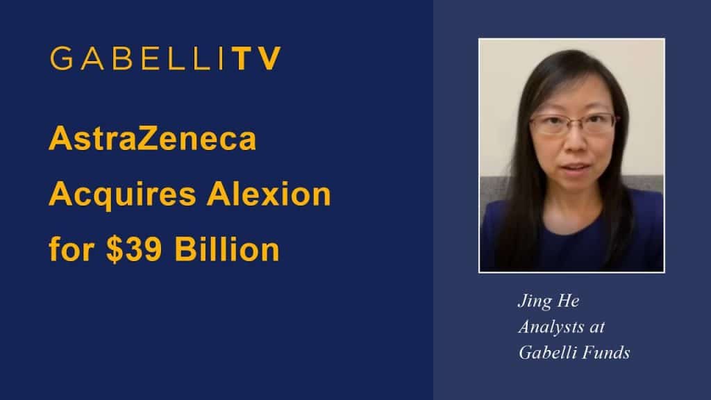 AstraZeneca Acquires Alexion for $39 Billion - Gabelli Funds Analyst Jing He (12.14.2020)