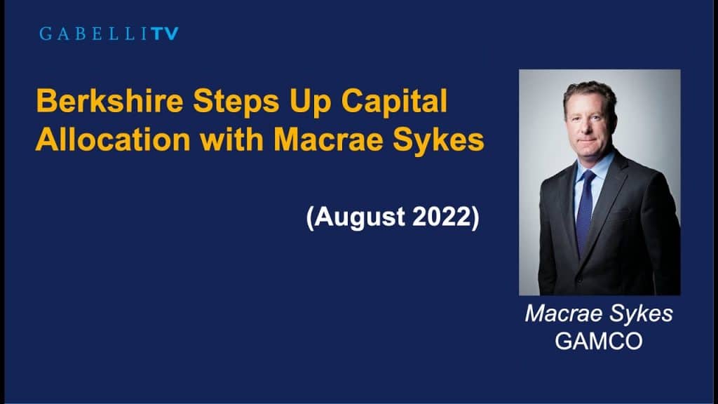 Berkshire Steps Up Capital Allocation with Macrae Sykes