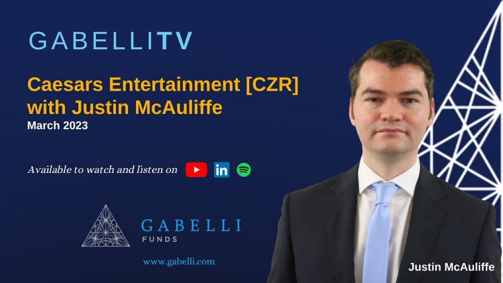 Caesars Entertainment (CZR) with Justin McAuliffe