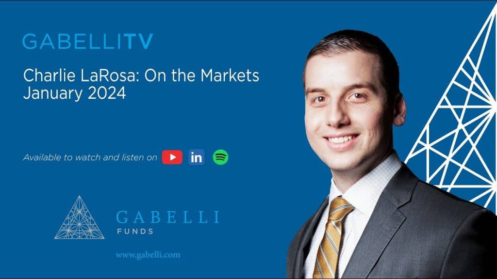 Charlie LaRosa: On the Markets January 2024