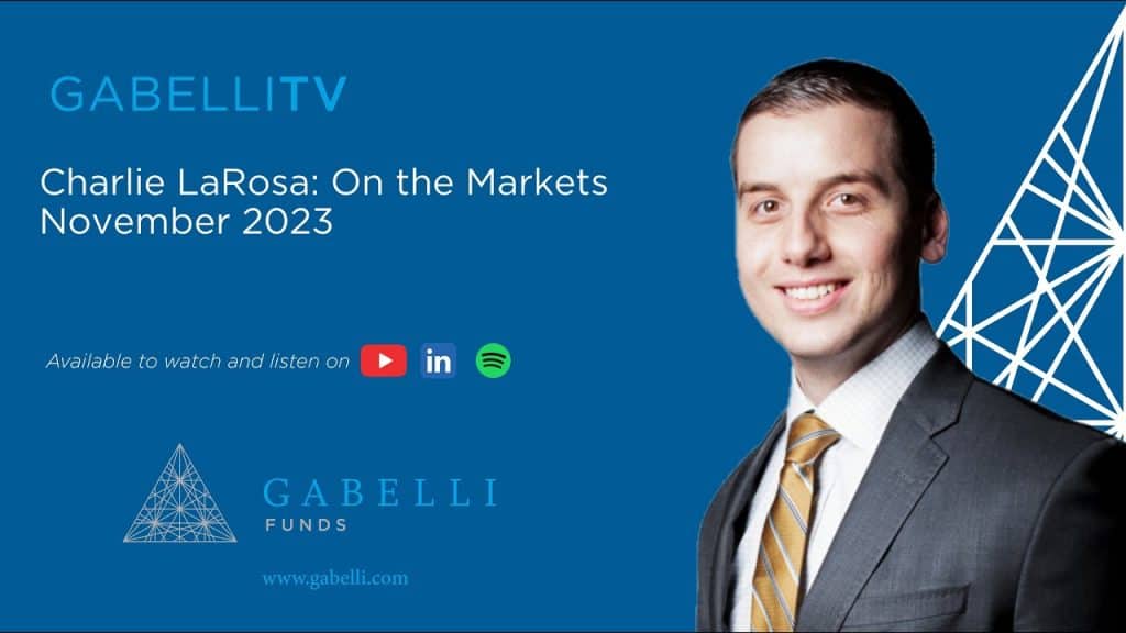 Charlie LaRosa: On the Markets November 2023