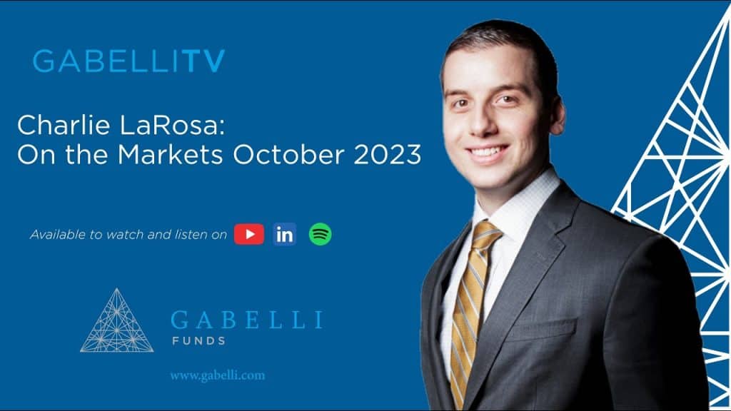 Charlie LaRosa: On the Markets October 2023