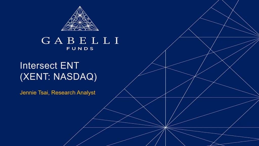 Company Update: Intersect ENT, Inc. [XENT: NASDAQ] | Gabelli Funds Analyst Jennie Tsai | 7.8.20
