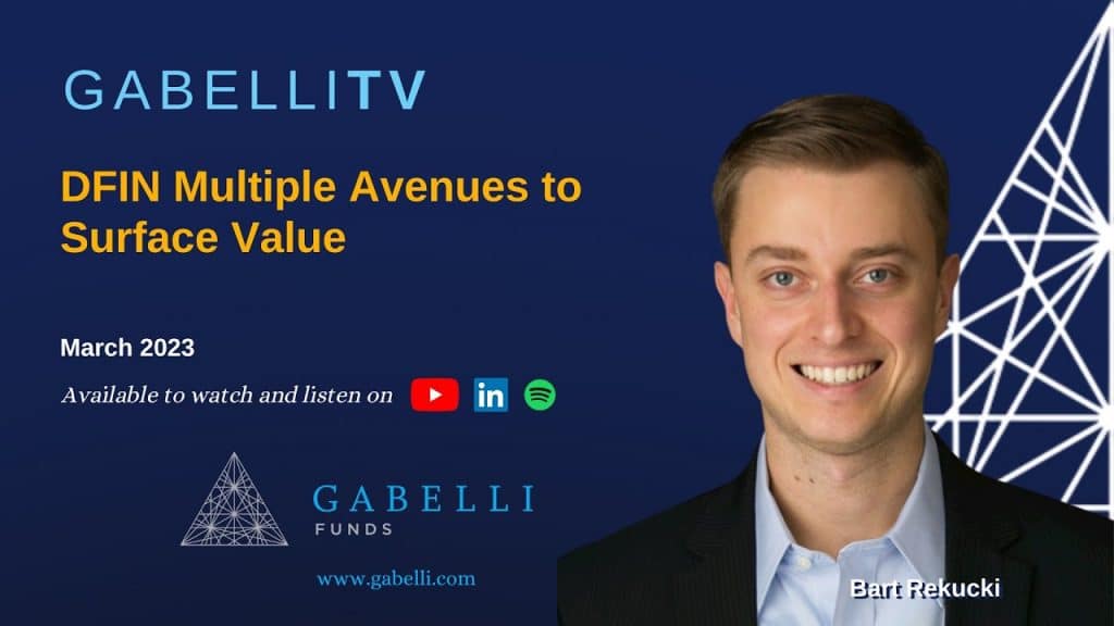 DFIN Multiple Avenues to Surface Value