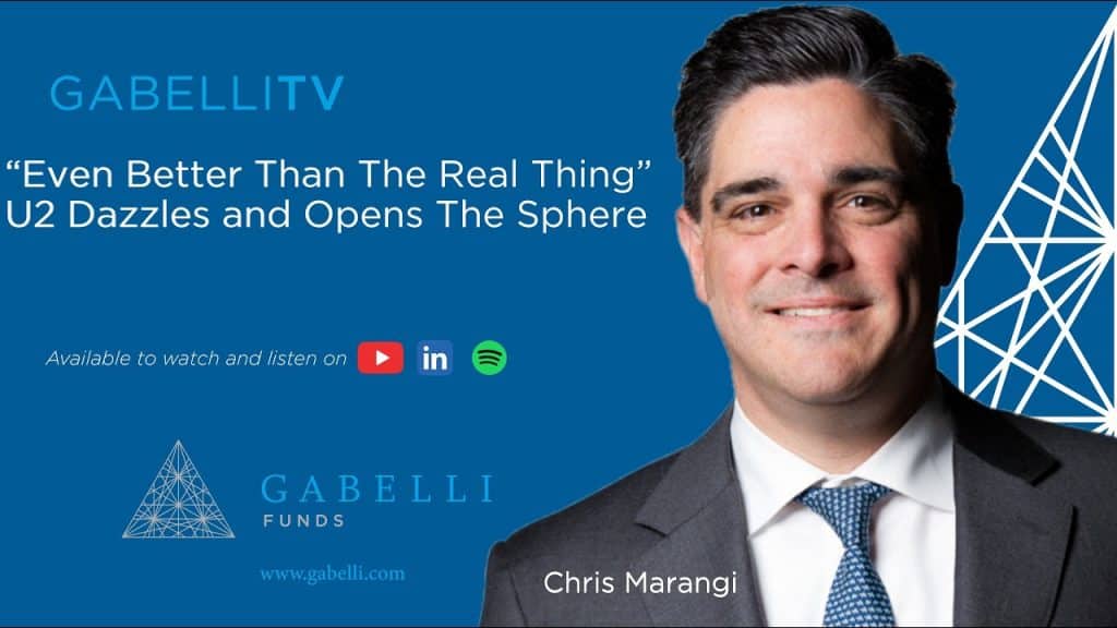 “Even Better Than The Real Thing” U2 Dazzles and Opens The Sphere