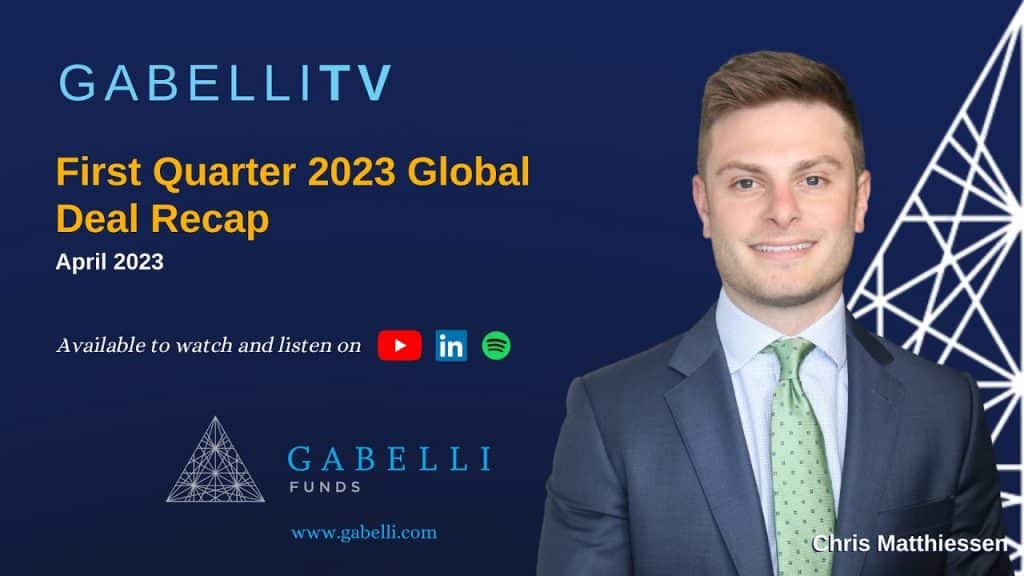 First Quarter 2023 Global Deal Recap