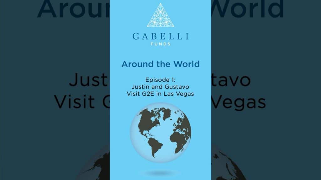 Gabelli Around the World: Justin McAuliffe and Gustavo Pifano Visit G2E in Las Vegas