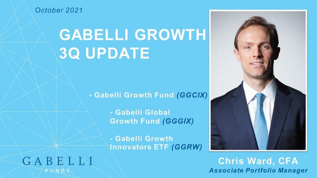 Gabelli Growth Strategies | 3Q Update with Portfolio Manager Chris Ward, CFA - 10.13.2021