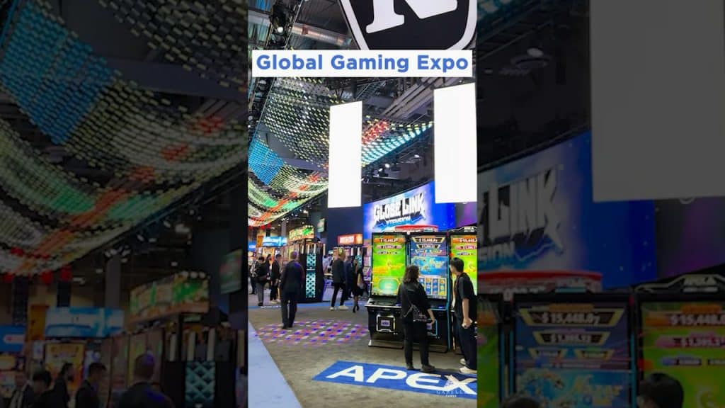 Global gaming expo photo of a bunch of casino cames