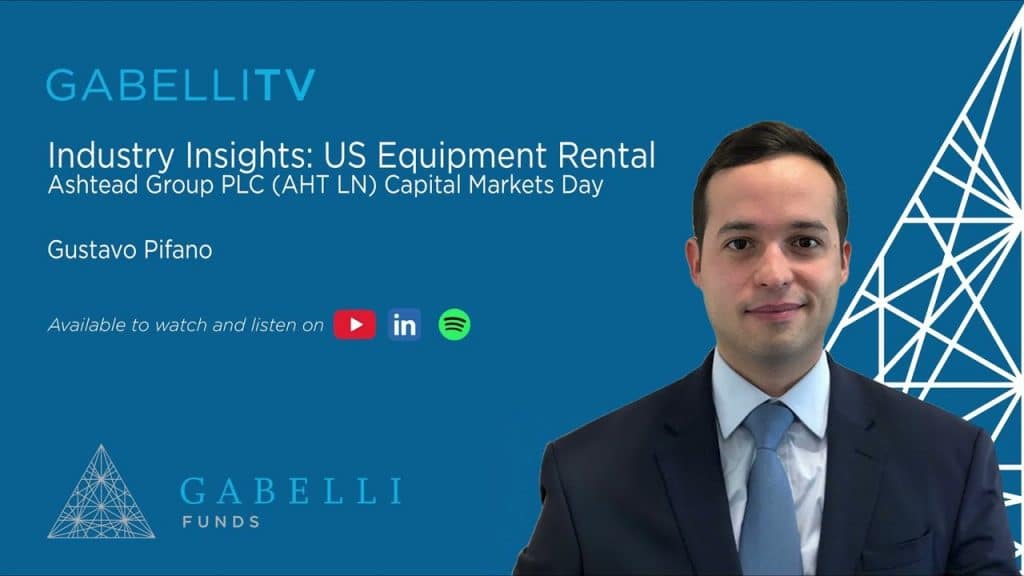 Industry Insights: US Equipment Rental Ashtead Group PLC (AHT LN) Capital Markets Day