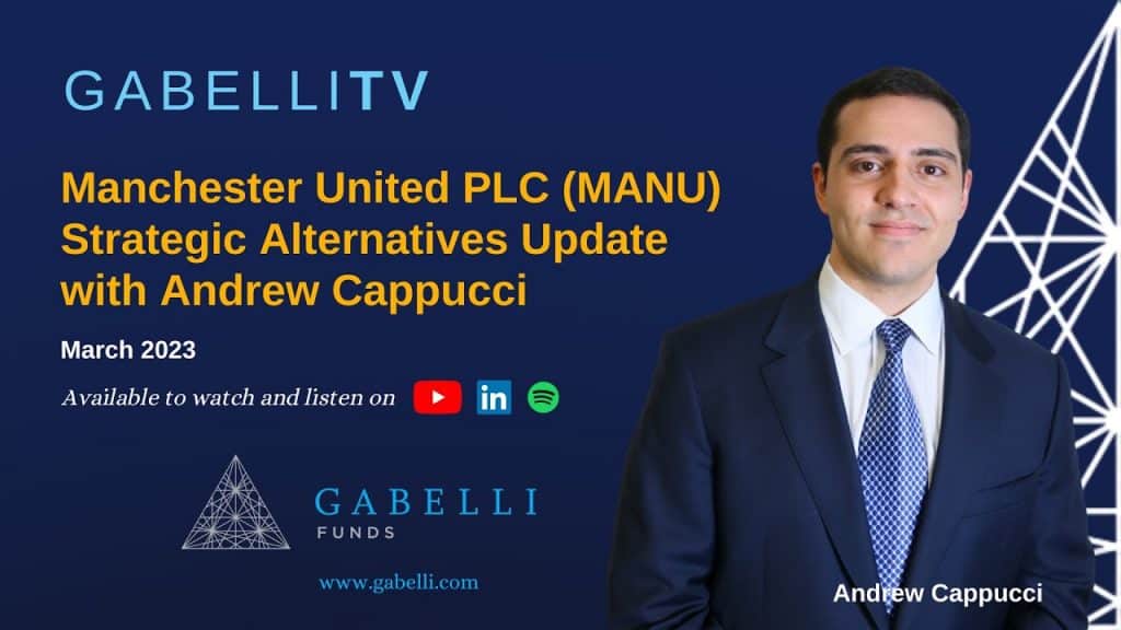 Manchester United PLC (MANU) Strategic Alternatives Update with Andrew Cappucci