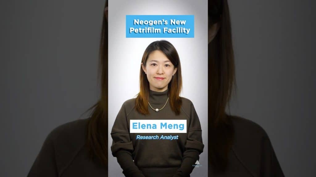 Neogen's New Petrifilm Facility commentary with Elena Meng