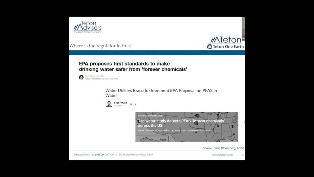Not So Fast, PFAS: Wayne Pinsent Talks Regulations Being Put In Place Against Forever Chemicals