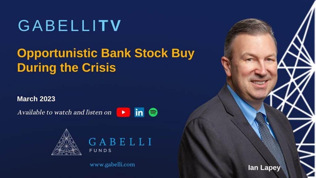 Opportunistic Bank Stock Buy During the Crisis with Ian Lapey
