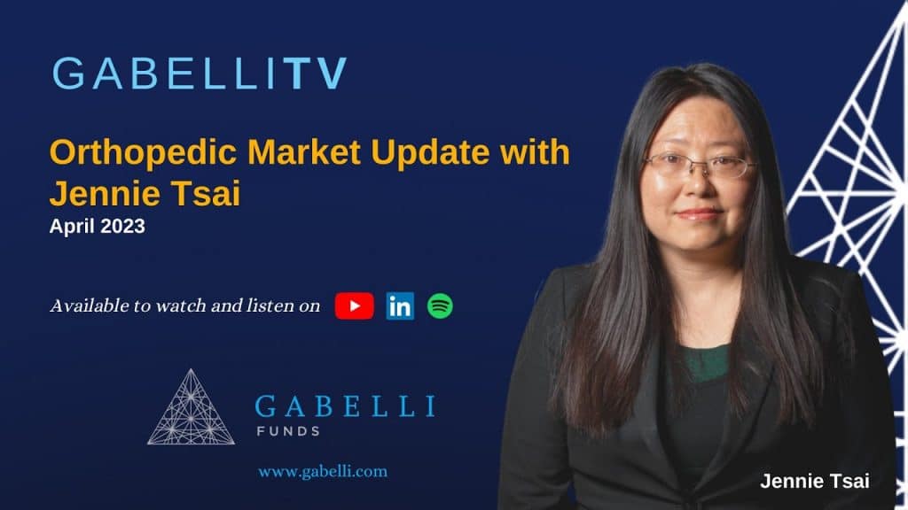 Orthopedic Market Update with Jennie Tsai