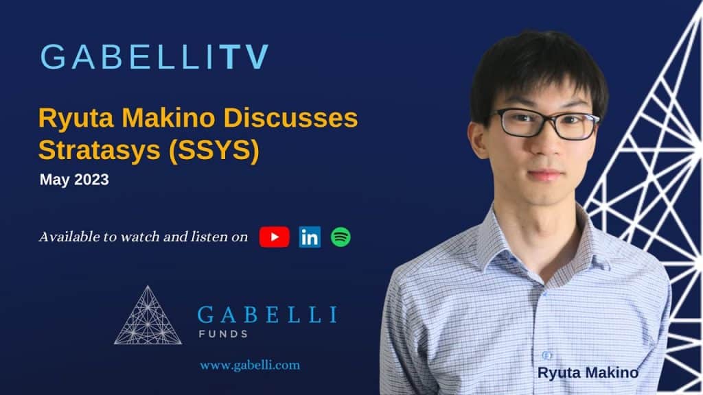 Ryuta Makino Discusses Stratsys (SSYS)