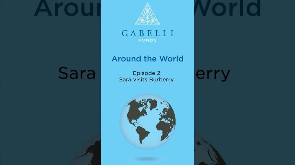 Sara visits Burberry