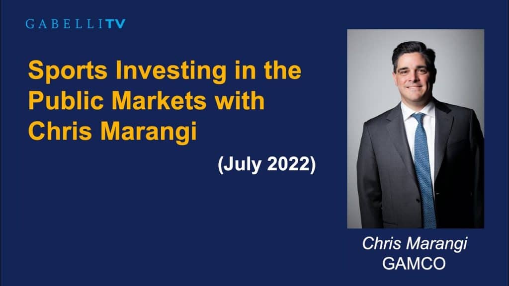 ports Investing in the Public Markets with Chris Marangi