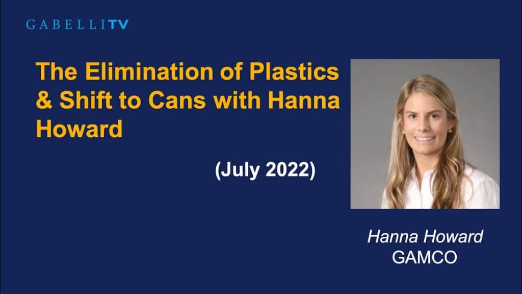 The Elimination of Plastics & Shift to Cans with Hanna Howard