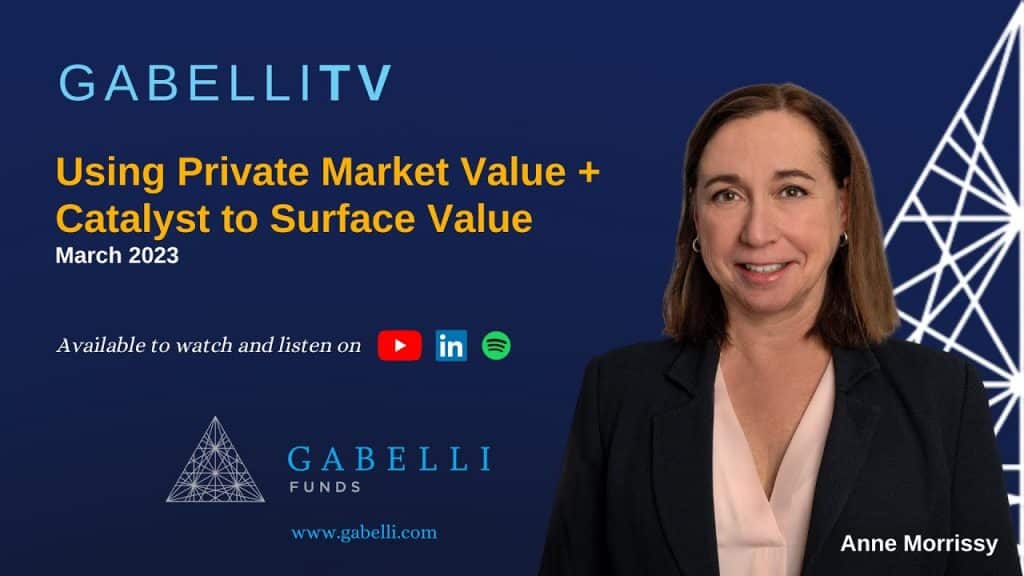 Using Private Market Value and Catalyst to Surface Value