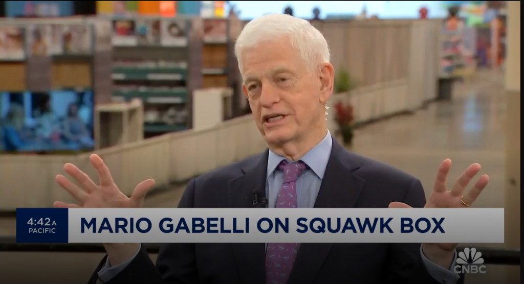Billionaire investor Mario Gabelli: Warren Buffett has created enormous wealth for his shareholders