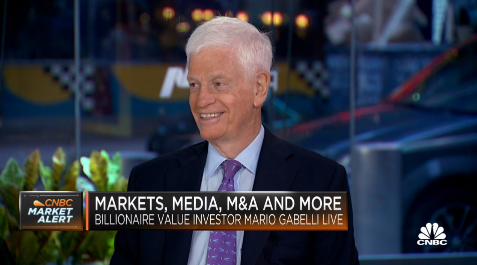 Billionaire investor Mario Gabelli: We want to buy good companies with good management & valuations