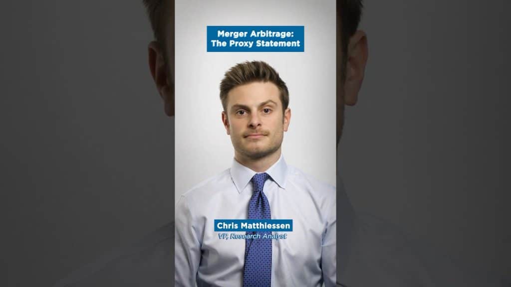 Merger Arbitrage Investing: The Proxy Statement
