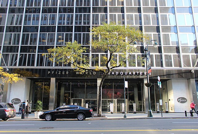 Pfizer world headquarters buildings