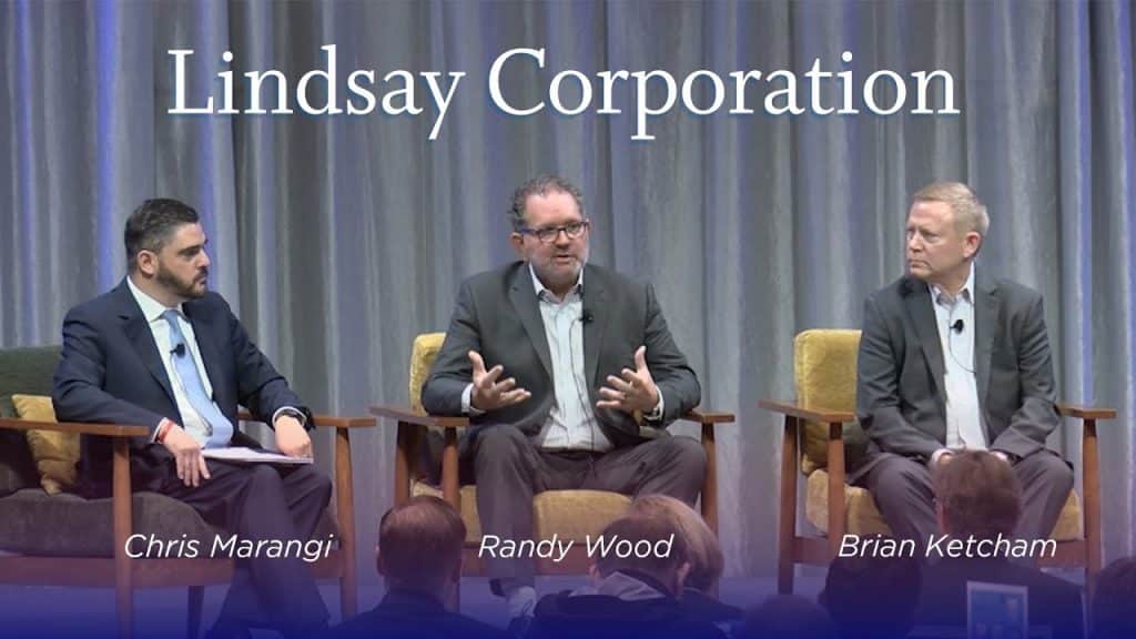 Lindsay Corporation - 16th Annual Gabelli Omaha Value Investor Conference
