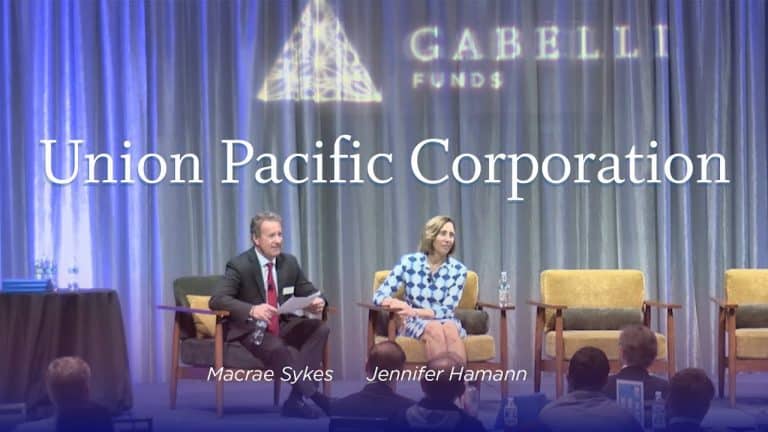 Union Pacific Corporation - 16th Annual Gabelli Omaha Value Investor Conference